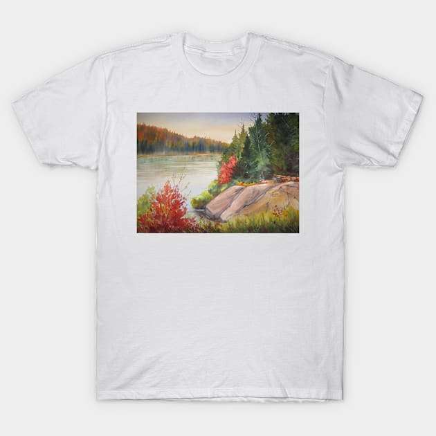 Algonquin Autumn T-Shirt by bevmorgan